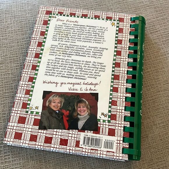 Gooseberry Patch Homespun Christmas Cookbook - Picture 3 of 4